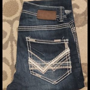 Men's Buckle Black jeans